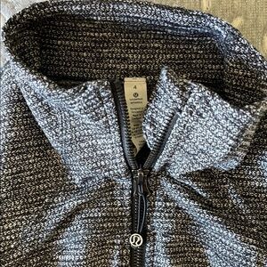 Lululemon Athletica Gray Zip Up Sweater